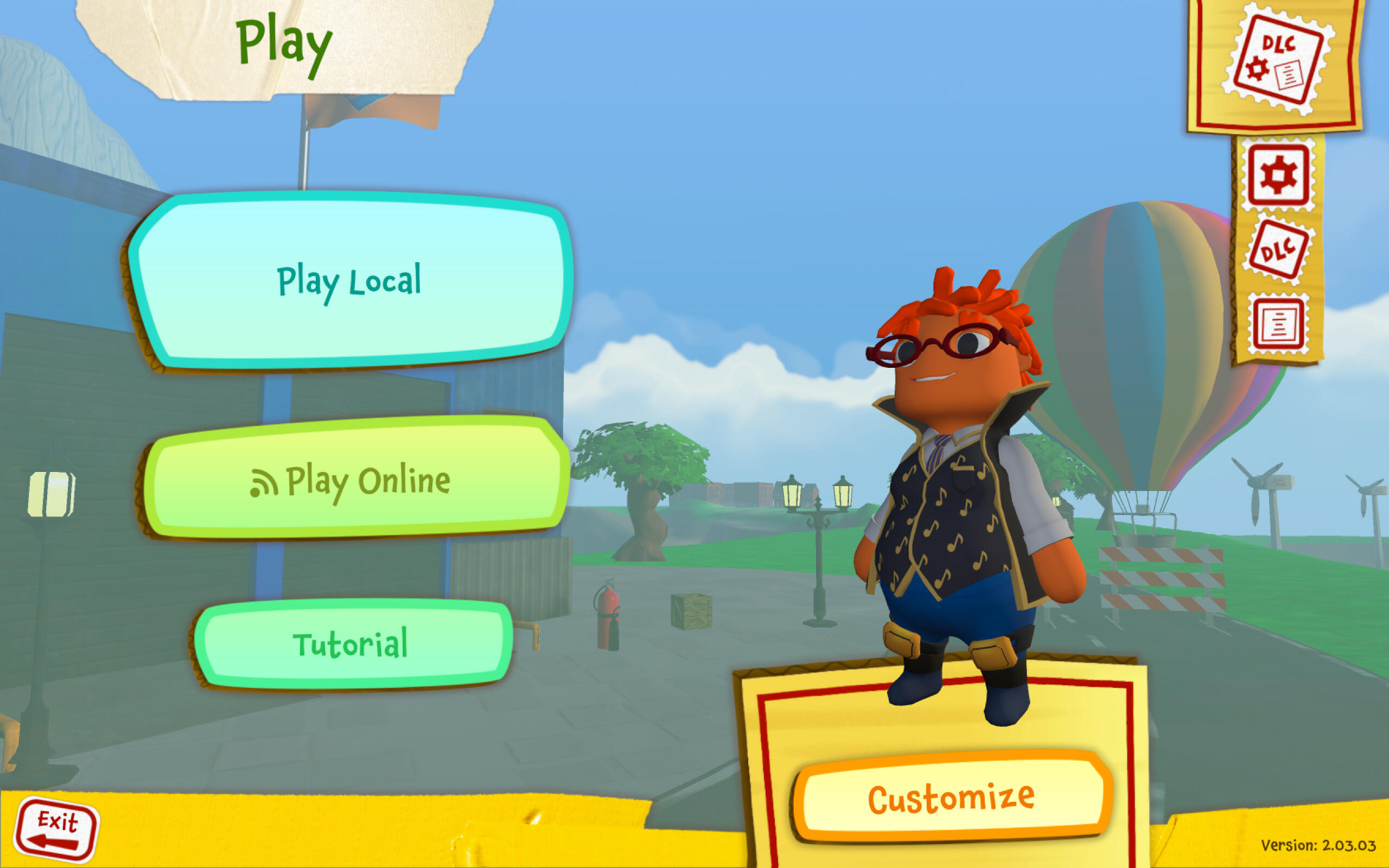Main Menu