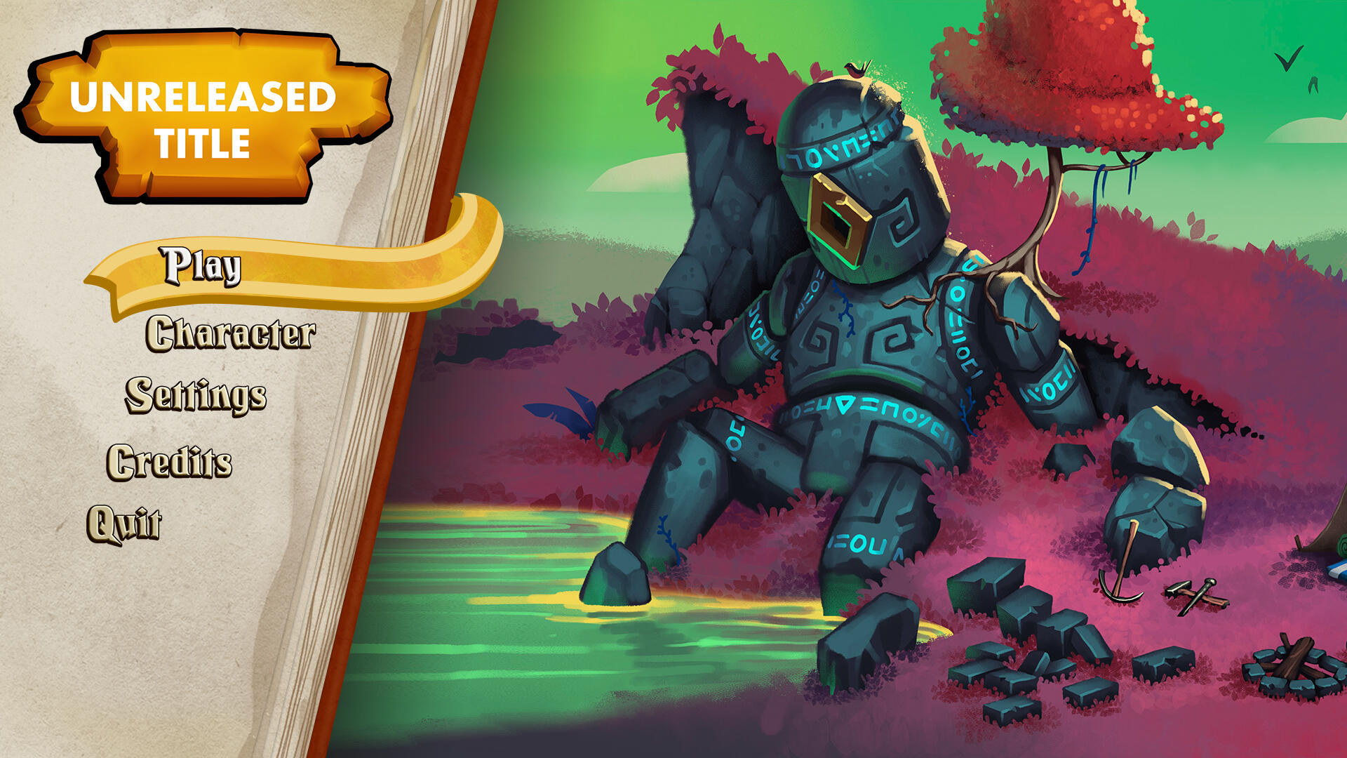 Main Menu Mockup